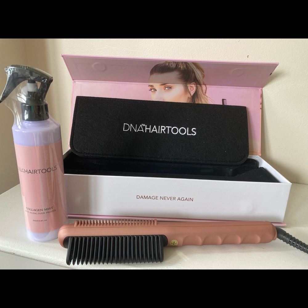 DNA Hair Tools Styling Comb (Rose Gold)